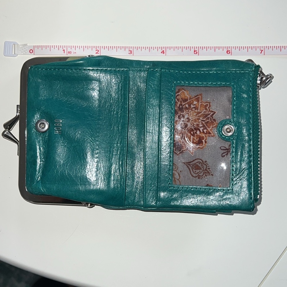 EUC Hobo Wallet Teal